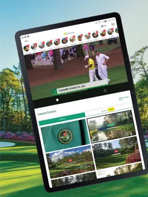 The Masters Golf Tournament android App screenshot 1