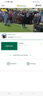 The Masters Golf Tournament android App screenshot 4