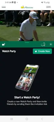 The Masters Golf Tournament android App screenshot 5